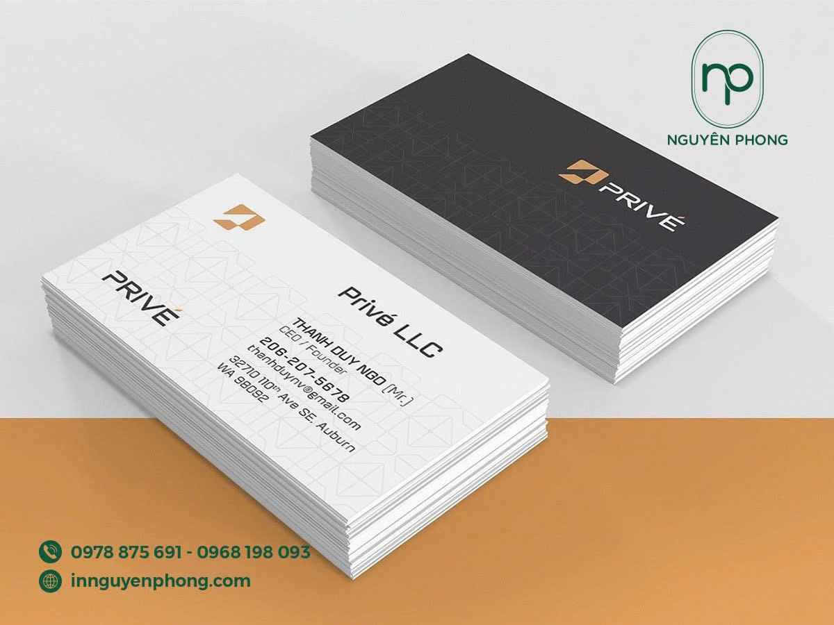 7+ Mẫu Business card đang “làm mưa làm gió” trên thị trường